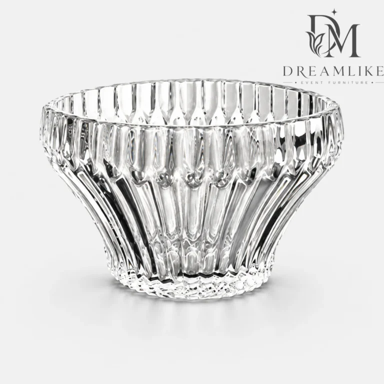 Dinner Set Stand Clear Fruit Platter and Stand Set for Wedding Dessert Table | Dreamlike